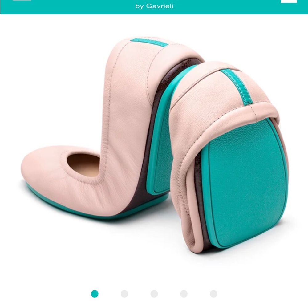 Tieks Pink Classic Flats